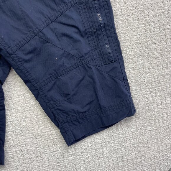 NWT* Projek Raw Cargo Shorts Mens 30 Blue Y2K Casual Gorpcore Tech Hiking - Picture 4 of 10